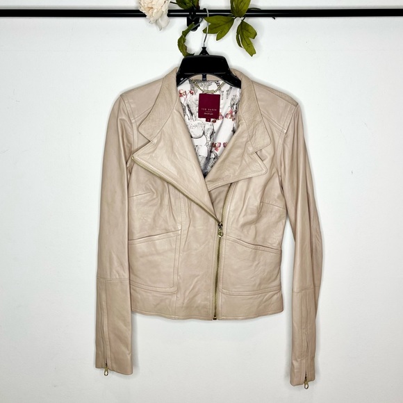 Ted Baker ‘Hanni’ Leather Jacket - Picture 3 of 15